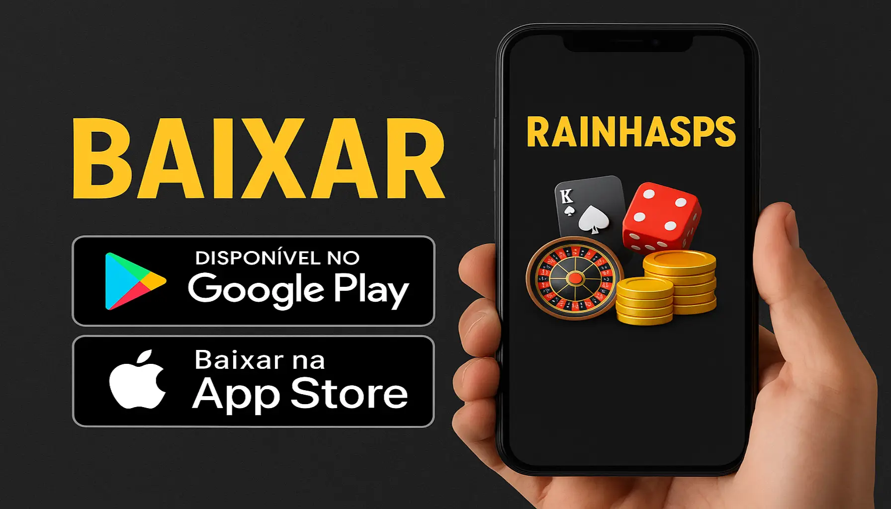 Baixar o RAINHASPS Cassino App